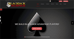 Desktop Screenshot of blackjackscience.com